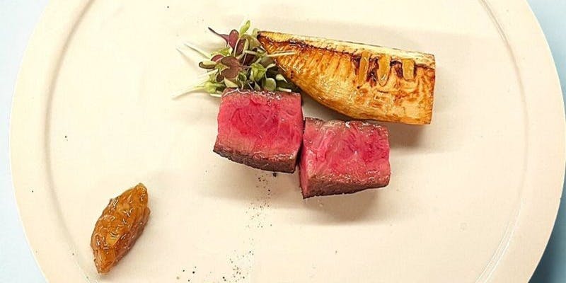 【記念日】近江牛ステーキなどメインを選べる全7品＋乾杯スパークリング＆プレート付