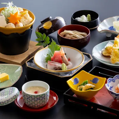 旬の食材を活かした会席料理