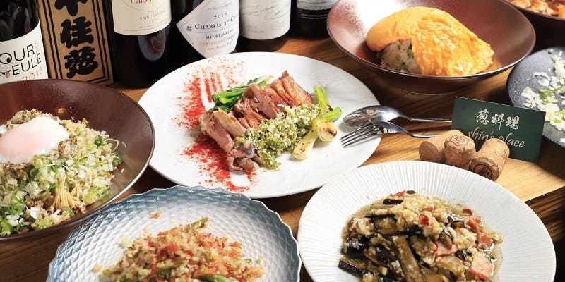 【席のみ予約】お食事の内容はコース料理になります。