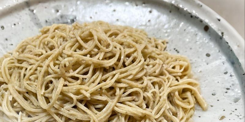 【昼限定Aコース】前菜、色々盛り合わせ、揚げ物、手打ち蕎麦2種　全4品