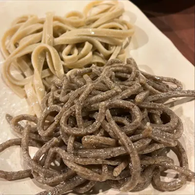 手打ち蕎麦で締めくくる贅沢