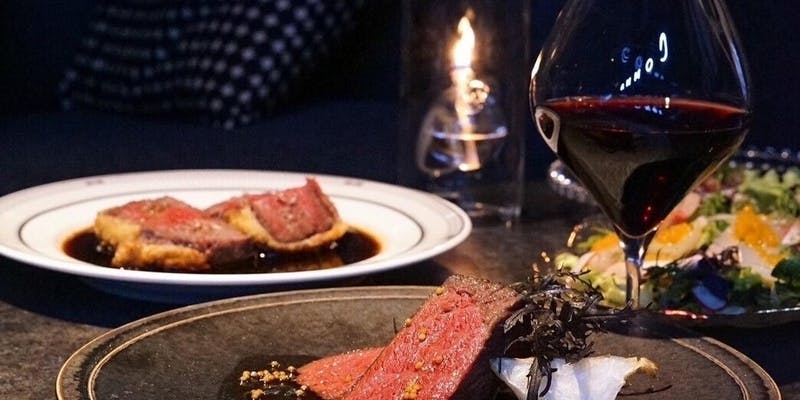 【Anniversary Course】パン、サラダ、メイン、パスタ、デザートなど全8品＋2H飲み放題