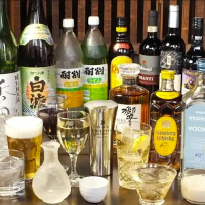 4名以上で飲み放題もご利用いただけます。