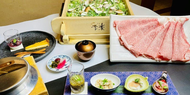 【日祝ディナー限定】せいろ蒸しコース＋佐賀牛