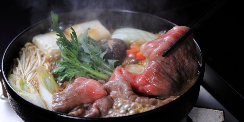 黒毛和牛すき焼き　単品