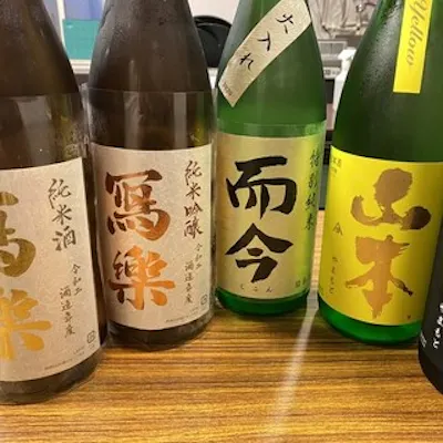 全国の美酒との一期一会。料理を彩る旬の日本酒で、新たな発見を。