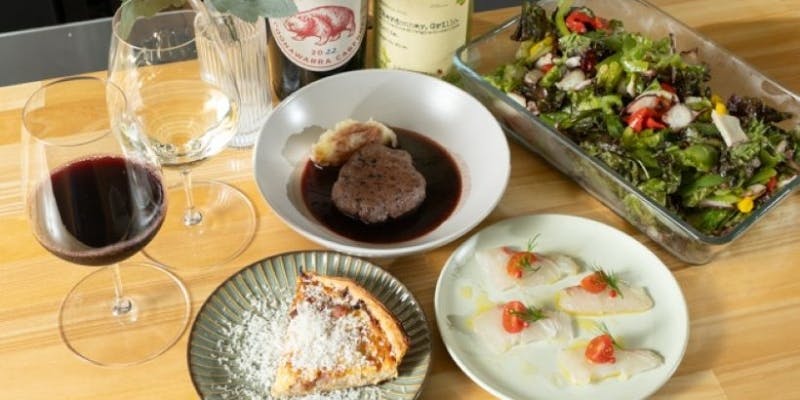 【席のみ】お料理は当日ご注文ください（チャージ500円/人）