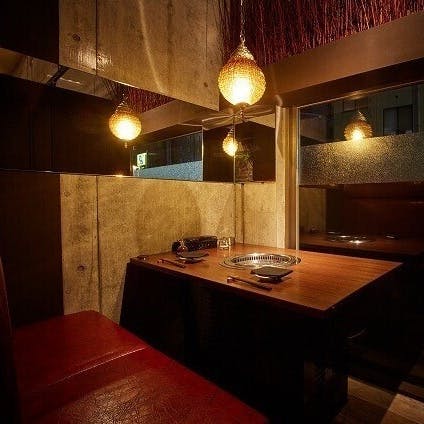 プライベートな個室空間