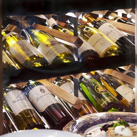 豊富なワインセレクション