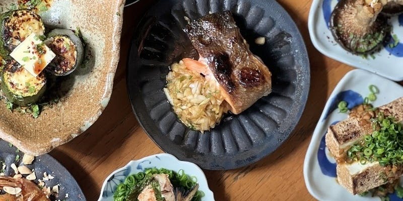 【炉端焼き堪能 1.5h飲み放題付きコース】料理11品