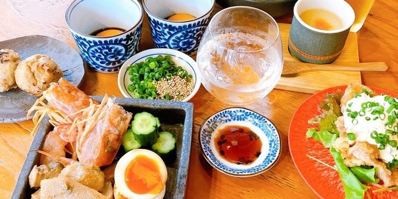 【1.5h飲放付】産直食材と旬のものにこだわった 九州満喫コース＜全銘柄焼酎含む飲み放題＞