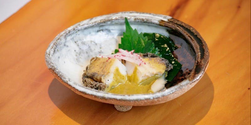 唐津 鮨処つく田 松尾氏 監修×梢出身 野内氏による「米八」季節のコース