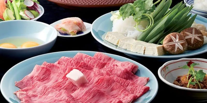 【全10品】すき焼　桜コース