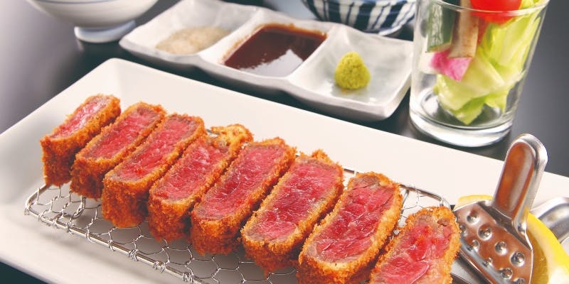 ランチ牛ロースビフカツ御膳