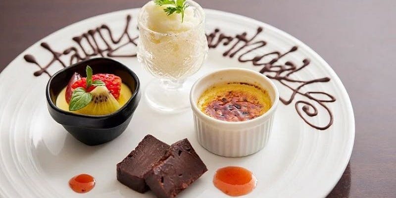 記念日サプライズコース 花束付