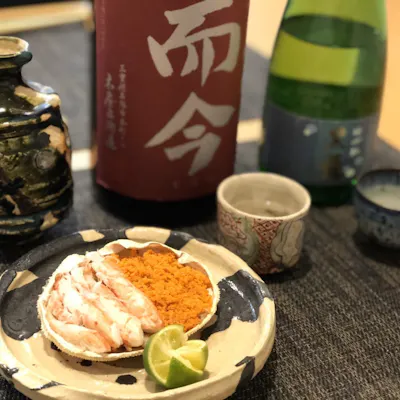 当店自慢の日本酒と料理の調和