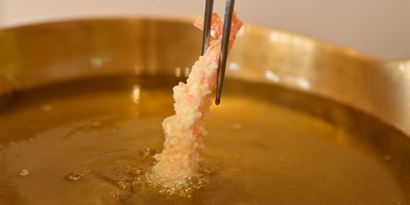 季節の食材と天麩羅、天丼を愉しむコース