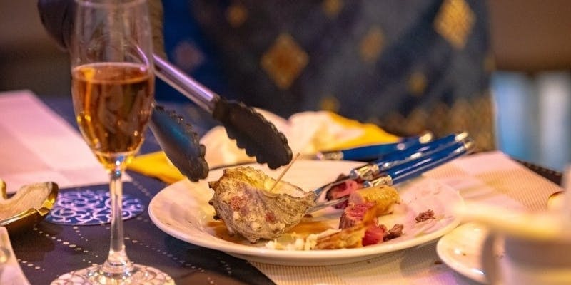 【7日前予約で乾杯特典】シュラスコディナー18種＋ウェルカムカクテル＋海賊ビール付飲み放題（平日）