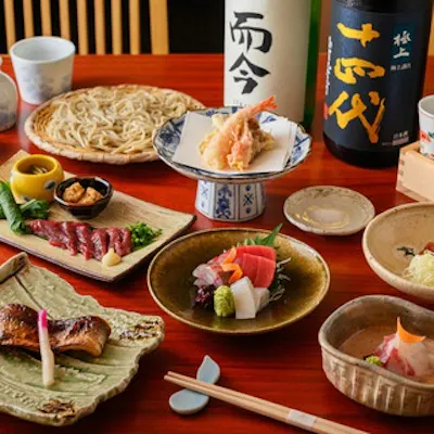 お蕎麦と逸品が楽しめるコース