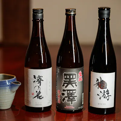 豊富な地酒の品揃え