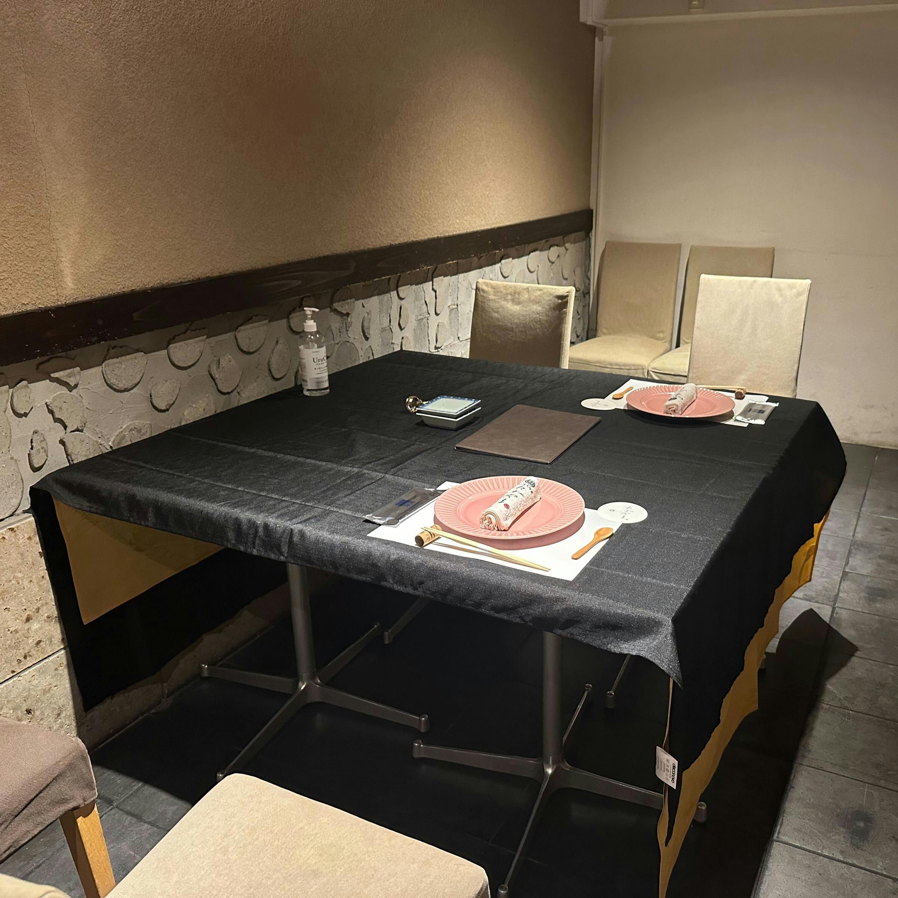 落ち着いた個室空間で特別な時間を