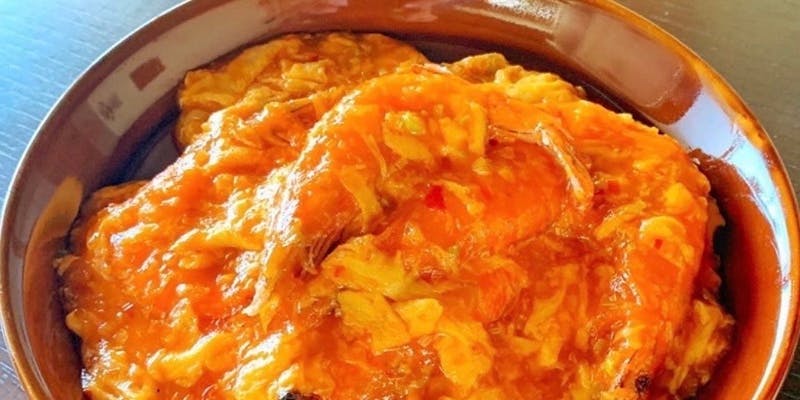 【お任せコース】前菜3種盛合せ・ふわふわ卵入りの海老チリ・昔ながらの酢豚・デザートなど全7品