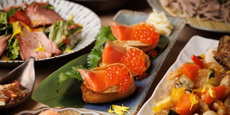 3時間飲み放題付き「豪華！牡蠣しゃぶ鍋と鮮魚三種盛りコース」全8品6000円