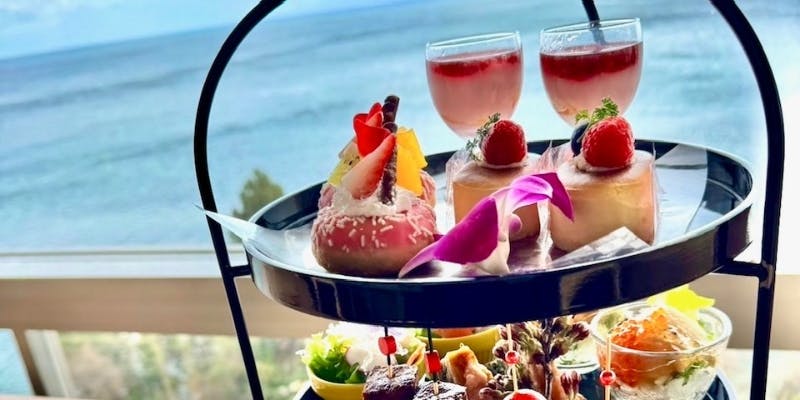 【1日5組限定・日帰り温泉入浴付】アフタヌーンティー風ランチ