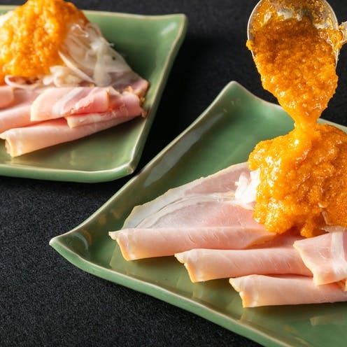 職人技が光る自家製ロースハム