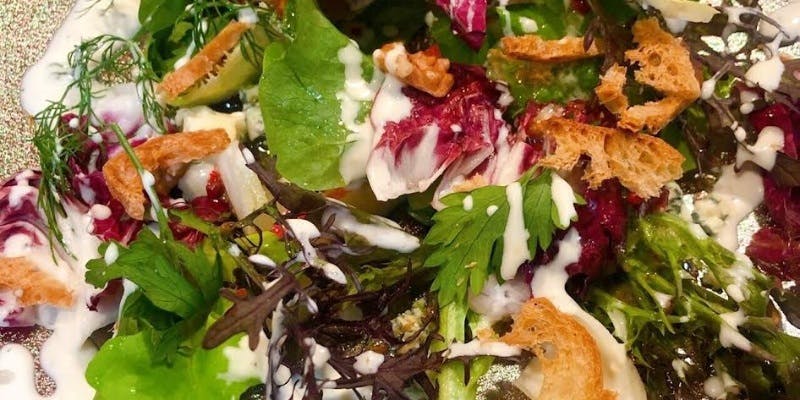 パーティープラン 6品 2時間飲み放題付 ＋デザート付き