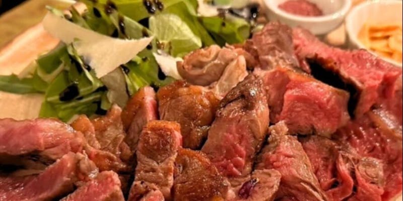 【全8品 2.5H飲み放題付】至福のダブルメイン！The nookの至高のプレミアムコース