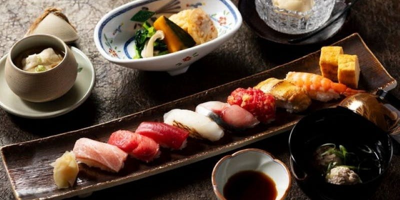 贅沢まぐろ寿司御膳