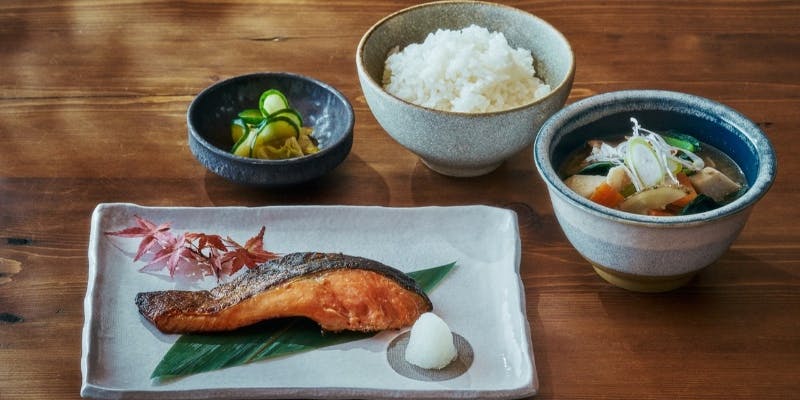 【土日祝朝食】焼き魚御膳
