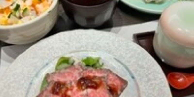 完全個室 和牛ローストビーフコース