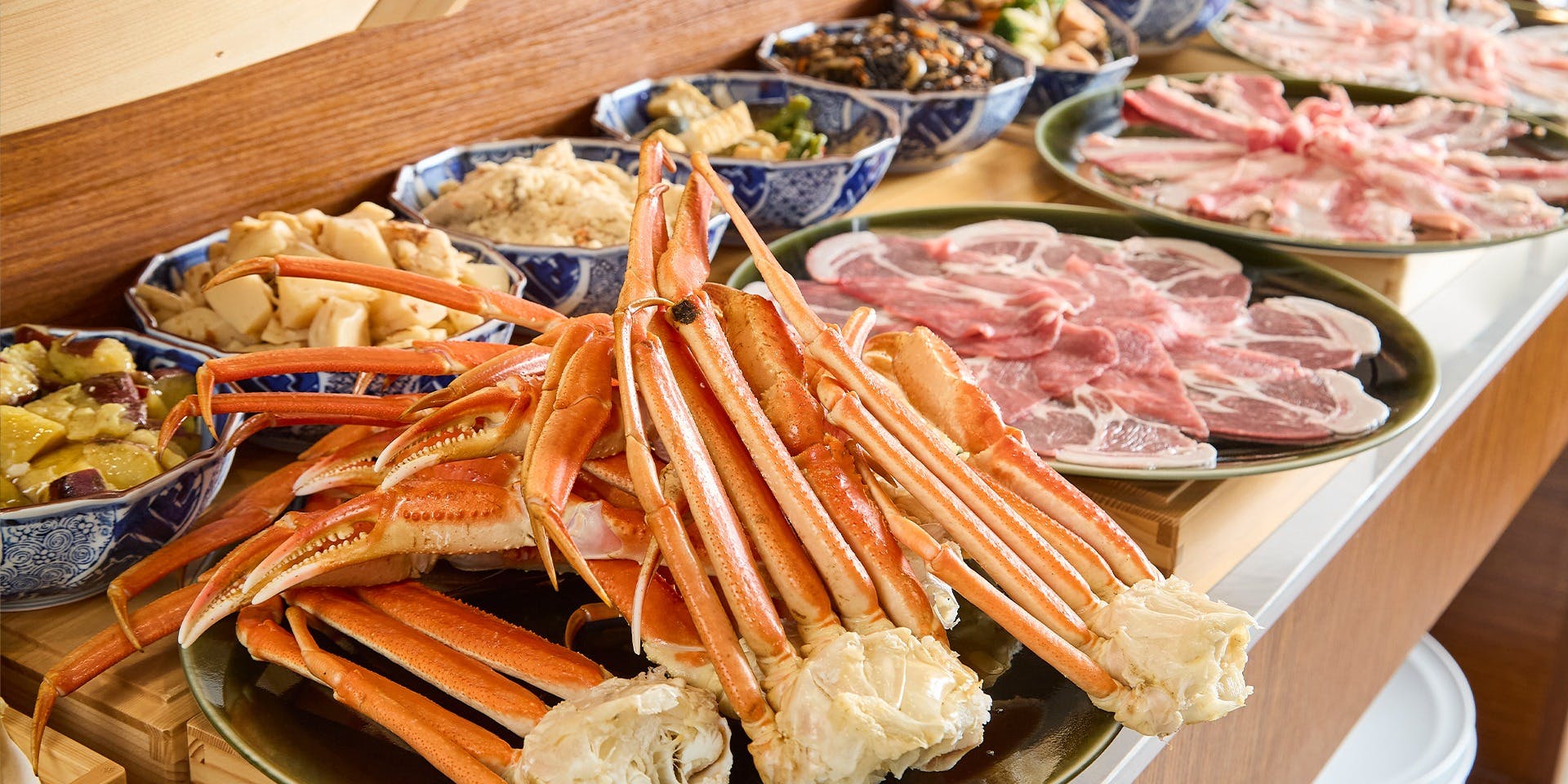 蟹 寿司 和牛 食べ放題蟹屋 丸花 心斎橋 - 画像5