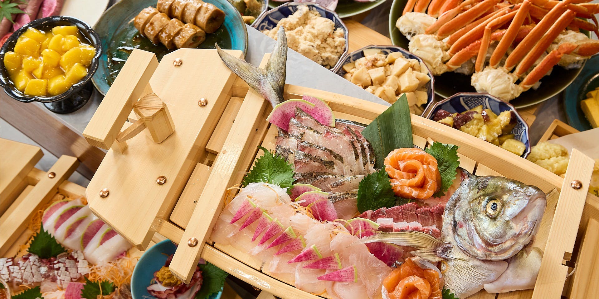 蟹 寿司 和牛 食べ放題蟹屋 丸花 心斎橋 - 画像4