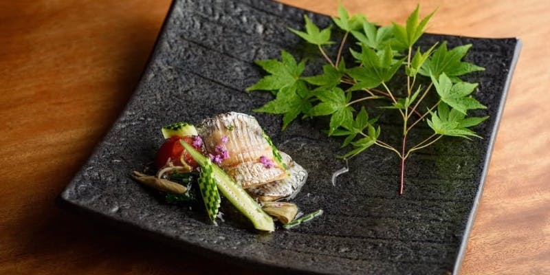 【柳町銀乃の季節の会席】 9品　8,000円（リクエスト予約）