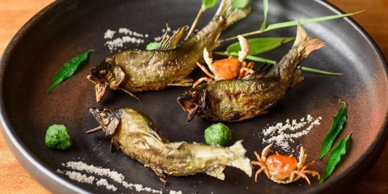 【柳町銀乃の季節の会席】8品　7,000円 （リクエスト予約）