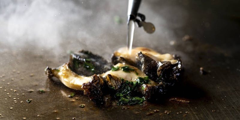 【事前予約限定 活蝦夷アワビと黒毛和牛ステーキコース 全6品】