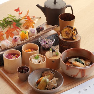 新鮮な野菜を使ったヘルシーな料理