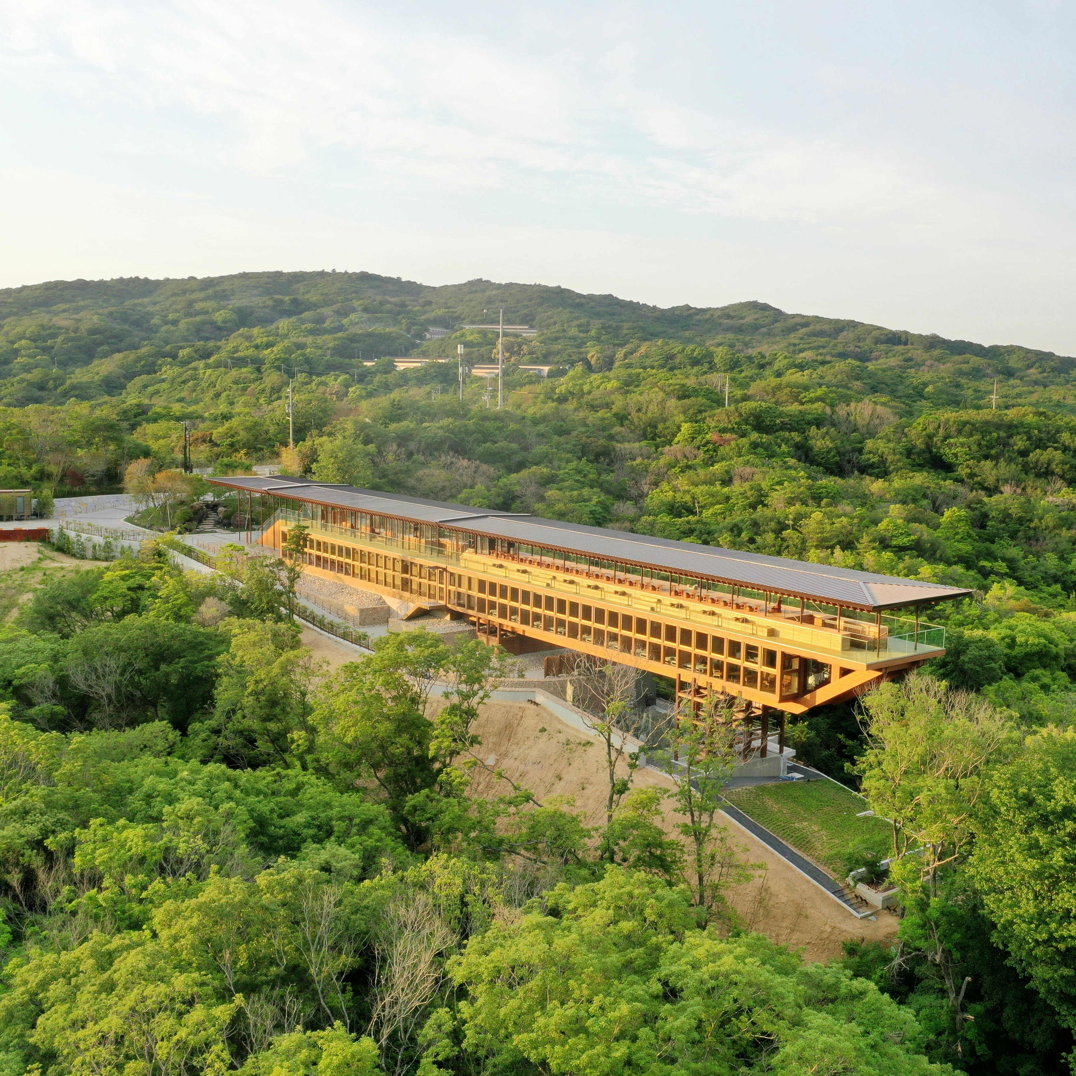 自然に囲まれた癒しの空間