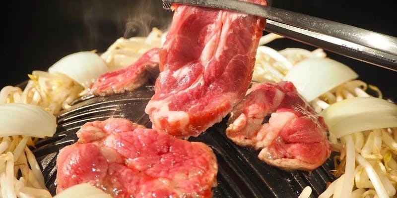 【Caen】メインのジンギスカンと北海道産ずわい蟹を味わえるコース