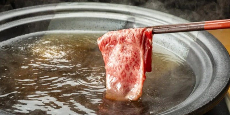 【しゃぶしゃぶ贅沢会席】六歌コース　フリーフロー付