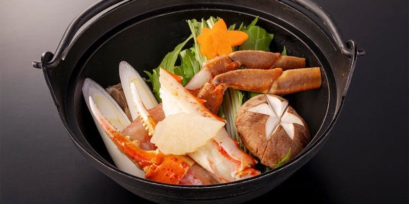 ランチ 蟹コース 【朱】