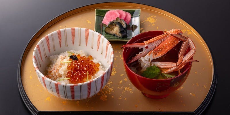 ランチ 蟹コース【紅】