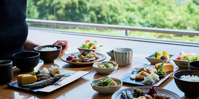 【朝ビュッフェ】「からだにやさしい」をテーマに50品ご用意