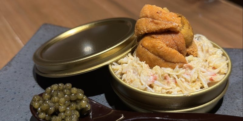 高級食材を使った旬のお任せコース