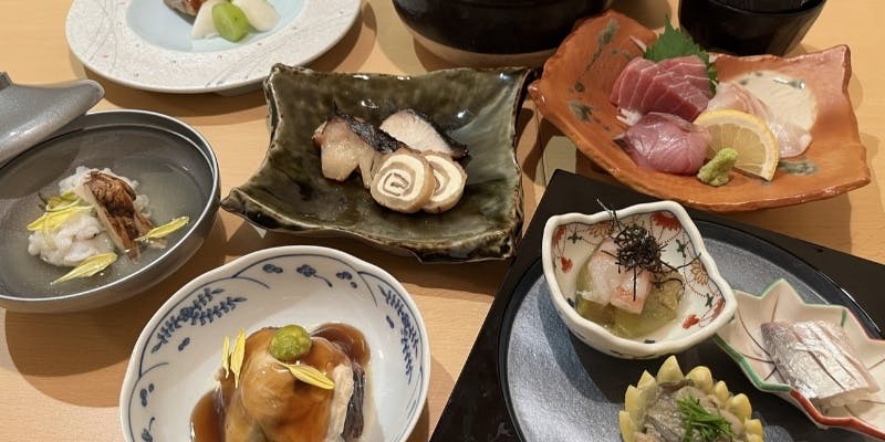 【おまかせ会席】前菜から造里、強肴や甘味まで旬の味覚にて仕立てる月替わりの一皿を味わい尽くす