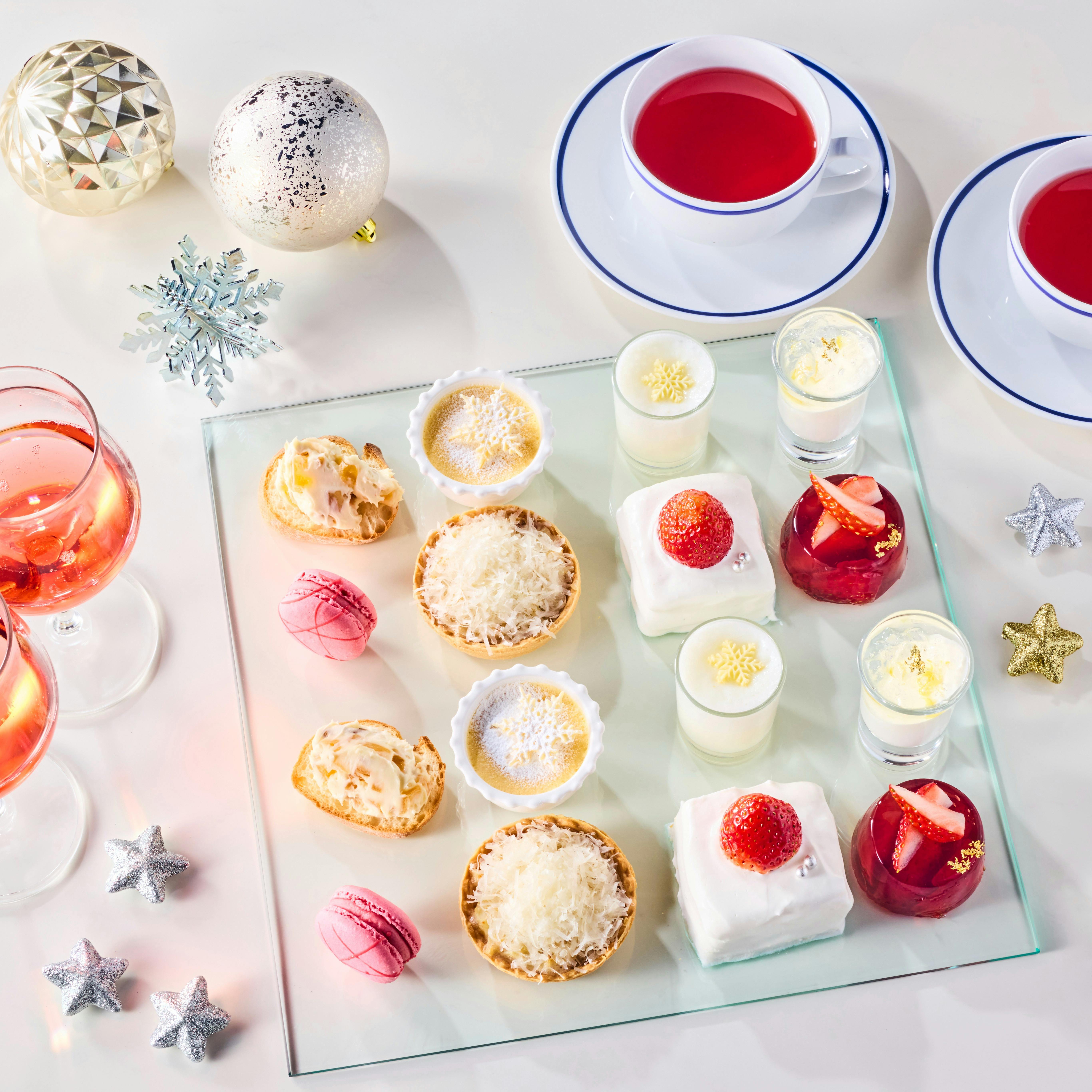 冬限定！銀座で楽しむ贅沢なアフタヌーンティー