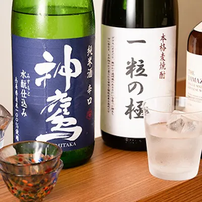 豊富な日本酒のラインナップ